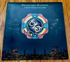 ELO~Jeff Lynne Signed A NEW WORLD RECORD Album~Electric Light Orchestra