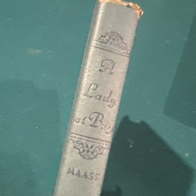 Edgar Maass A Lady at Bay Hardcover Novel 1953 Charles Scribner's Sons Fiction
