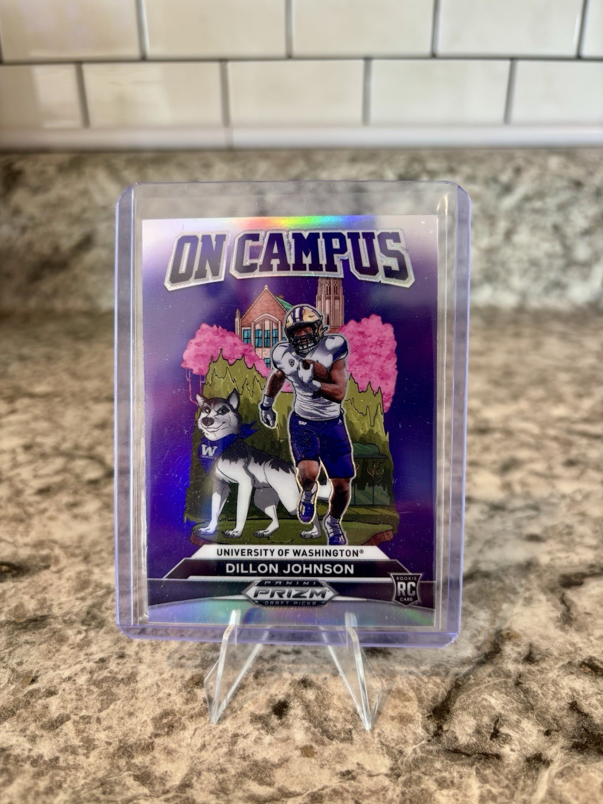 2024 Panini Prizm Draft Picks - On Campus - Dillon Johnson - RC - Case Hit