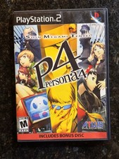 Persona 4 CIB w/bonus disc Very good Sony PS2 Playstation 2💥🔥