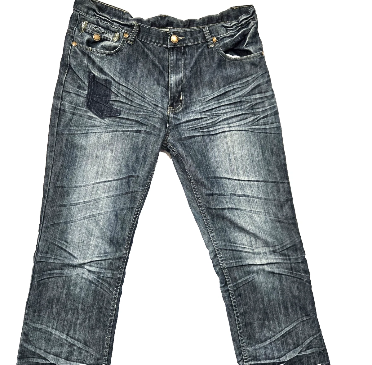 Indigo 30 Denim Jeans for Men in 32 Inseam for sale | eBay