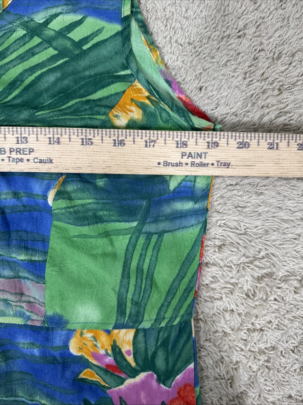 VTG Jams World Sleeveless Midi Floral Pocket Dress Whimsical Colorful Size M