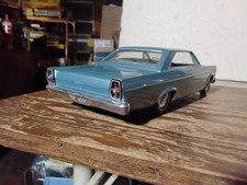Blue 1965 Ford Galaxie 500 Xl Promo Model Car Blue 1965 Ford Galaxie 500 Xl Promo Model Car