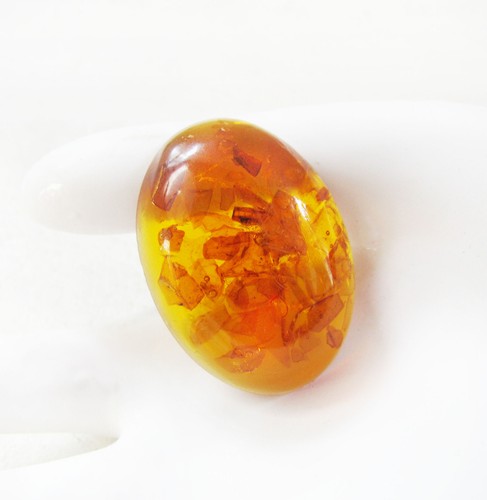 Beautiful Large Vintage 39mm x 28mm Baltic Amber Cabochon