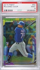 2014 Topps Finest Rougned Odor #40 PSA 9 MINT 1c7