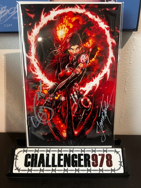 NOCTERRA #4 Jamie Tyndall DOUBLE SIGNED Scott Snyder VIRGIN w/ COA