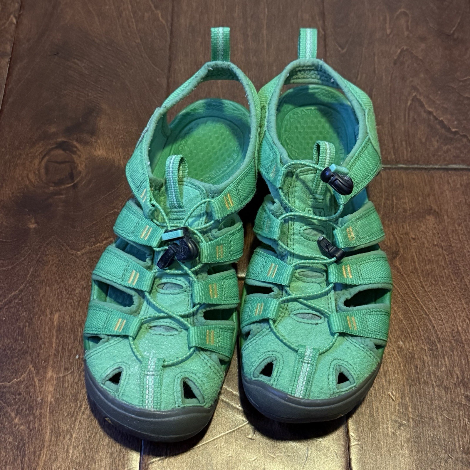 Scarpe da trekking Keen Newport New H2 CNX verdi acqua donna 8