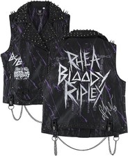 Rhea Ripley WWE Autographed B4B Replica Vest Fanatics Authentic Certified