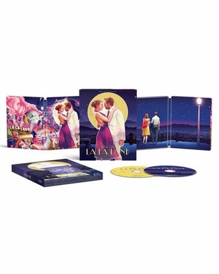 La La Land (2016) SteelBook w/Slipcover 4K UHD/ Blu-ray New Sealed