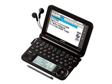 Sharp color electronic dictionary Brain business model black-based PW-A9300-B