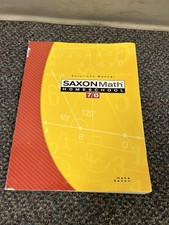 Saxon Math 7/6 Homeschool Solutions Manual by...