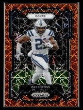 2023 Panini Prizm #132 Zack Moss Lazer