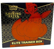 POKEMON SHINING FATES ELITE TRAINER 10 BOX CASE BLOWOUT CARDS