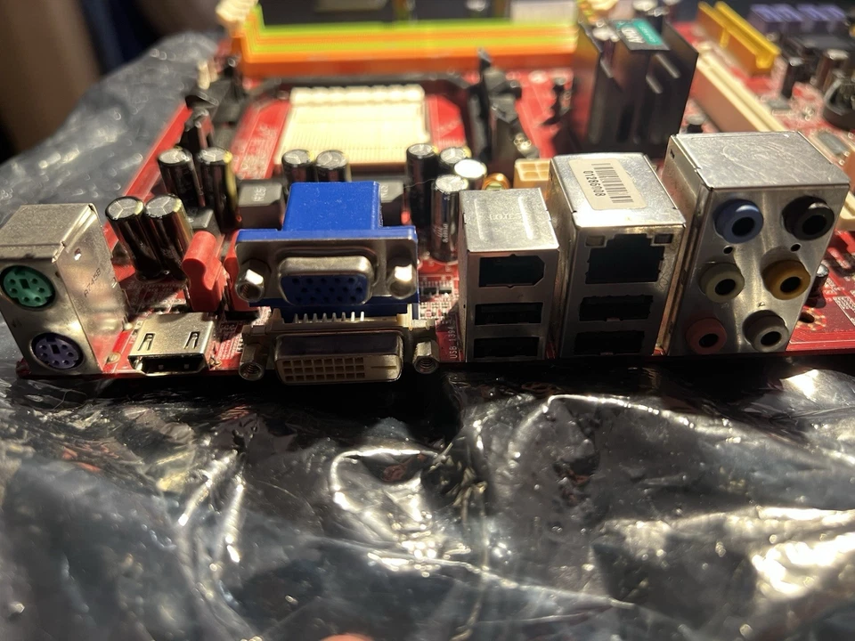 Hauptplatine MSI K9AG Neo2-Digital (MS-7368) Mit CPU Aktivlüftkühler ATX 2007 - Bild 2 von 4