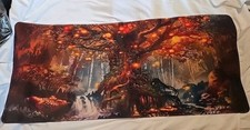Enchanted Forest Moonlight Xtra Large Gaming Mouse Pad 35"x15.5" Non-Slip