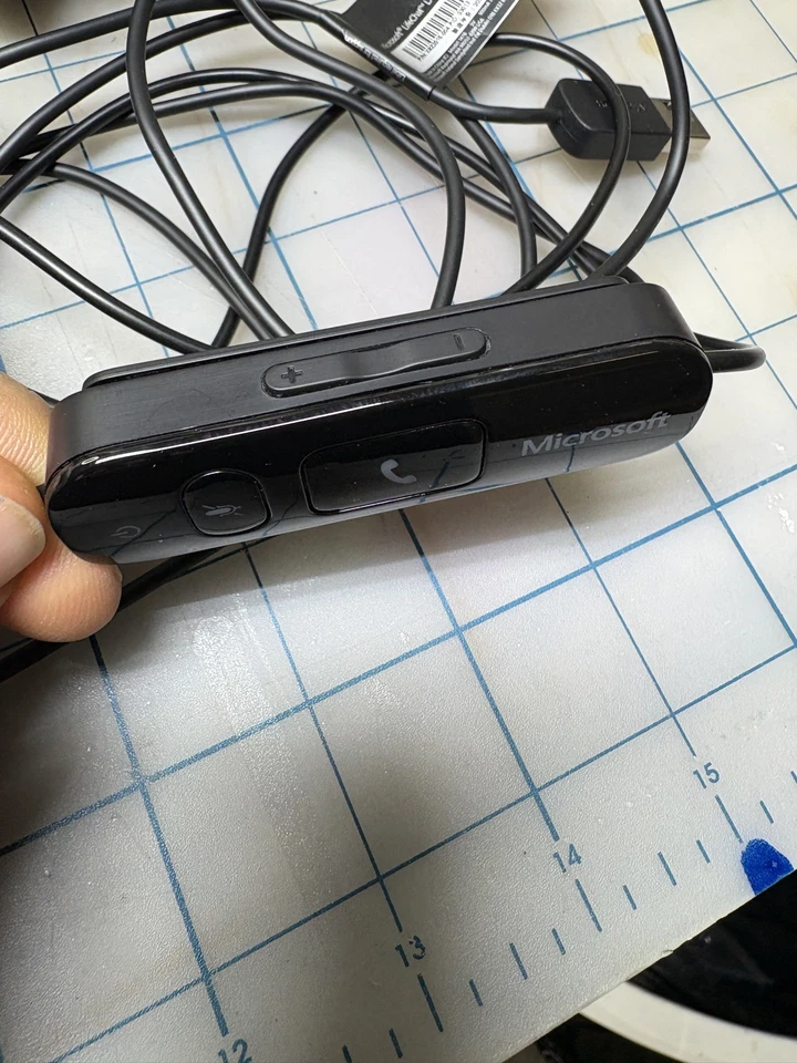 Microsoft LifeChat™ LX-6000 Black Headband Headset USB NEW IN BOX  - Image 4 of 4