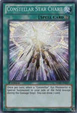 Constellar Star Chart - HA07-EN027 - Secret Rare - 1st Edition x1 - Lightly Play