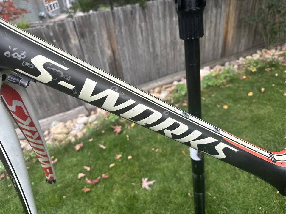 54cm Specialized S-WORKS Tarmac SL3 Carbon Rim Brake Road Frameset Frame & Fork - Image 4 of 4