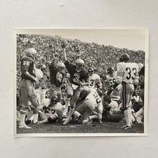 1977 Notre Dame USC College Football Original Photo Joe Montana Green Jersey