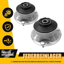 2x 3146410001 DOMLAGER FEDERBEINLAGER VORNE FÜR BMW 3ER Z3 E36 Z4 E85 E86 Silber