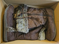 Evans Black Ankle Boots Size 9 Wide