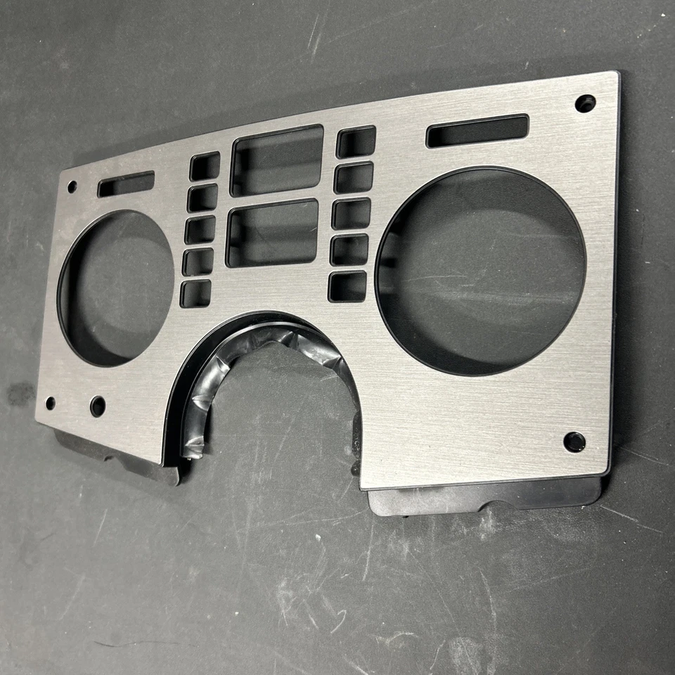 Pontiac Fiero 1984-1988 velocímetro racimo bisel envolvente gris GM OEM Foto 2 de 4