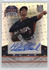 2015 Panini Stars and Stripes Longevity 2/5 Thomas Burbank #91 Auto 1b9b