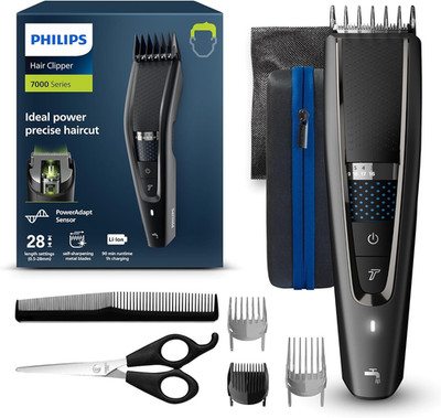 Philips Hair Clipper Series 7000 Haarschneider Mit Trim-N-Flow-Technologie (Mode