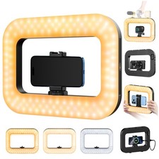 Cell Phone Light for Video Recording, Handheld Phone Stabilizer with Light, 8...