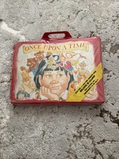 SALE,Vintage Once Upon a Time Children’s Story Cassette Set Complete Carry Case