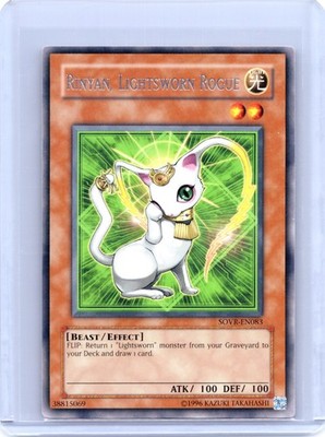 Rinyan, Lightsworn Rogue Unlimited Rare Stardust Overdrive SOVR-EN083 LP