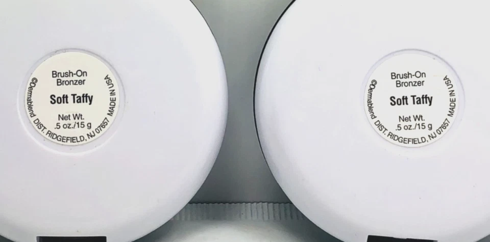 (2) Bronceador con cepillo DERMABLEND - CARAMELO SUAVE **RARO ORIGINAL VINTAGE Foto 4 de 4