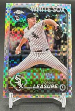 2024 Topps Chrome Update Jordan Leasure #USC94 X-Fractor RC White Sox
