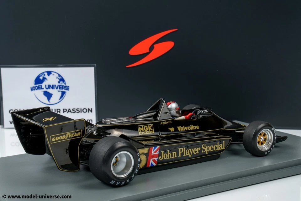 Spark - 1:18 Lotus 79 No.5 Mario Andretti - Winner Belgian GP 1978 - Resin Model - Image 2 of 4
