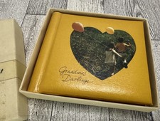 Vintage Hallmark Keepsake Grandma's Darlings Photo Album 3.5"x 3.5" in Box