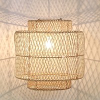 Rattan Pendelleuchte Taman