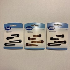 Goody Salon Plastic Pinch Clips 2 Sizes 3 Diff Color Sets 2002 New G66 Y1