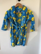 Pokemon Pikachu Robe Size XS 4/5 Unisex Soft And EUC