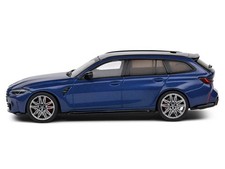 1/43 2023 BMW M3 Touring (G81) Competition San Marino Blue Metallic with Black