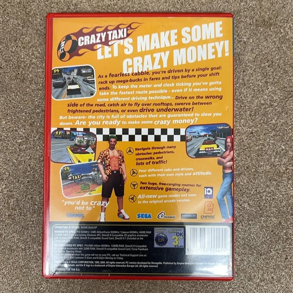 Crazy Taxi™ (Windows 98 / 2000 / ME / XP) [Complete] - Image 3 of 4