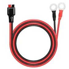 O Ring Terminal to Battery Connector Cable, 12AWG 45A Connector and 8mm 0.3inch