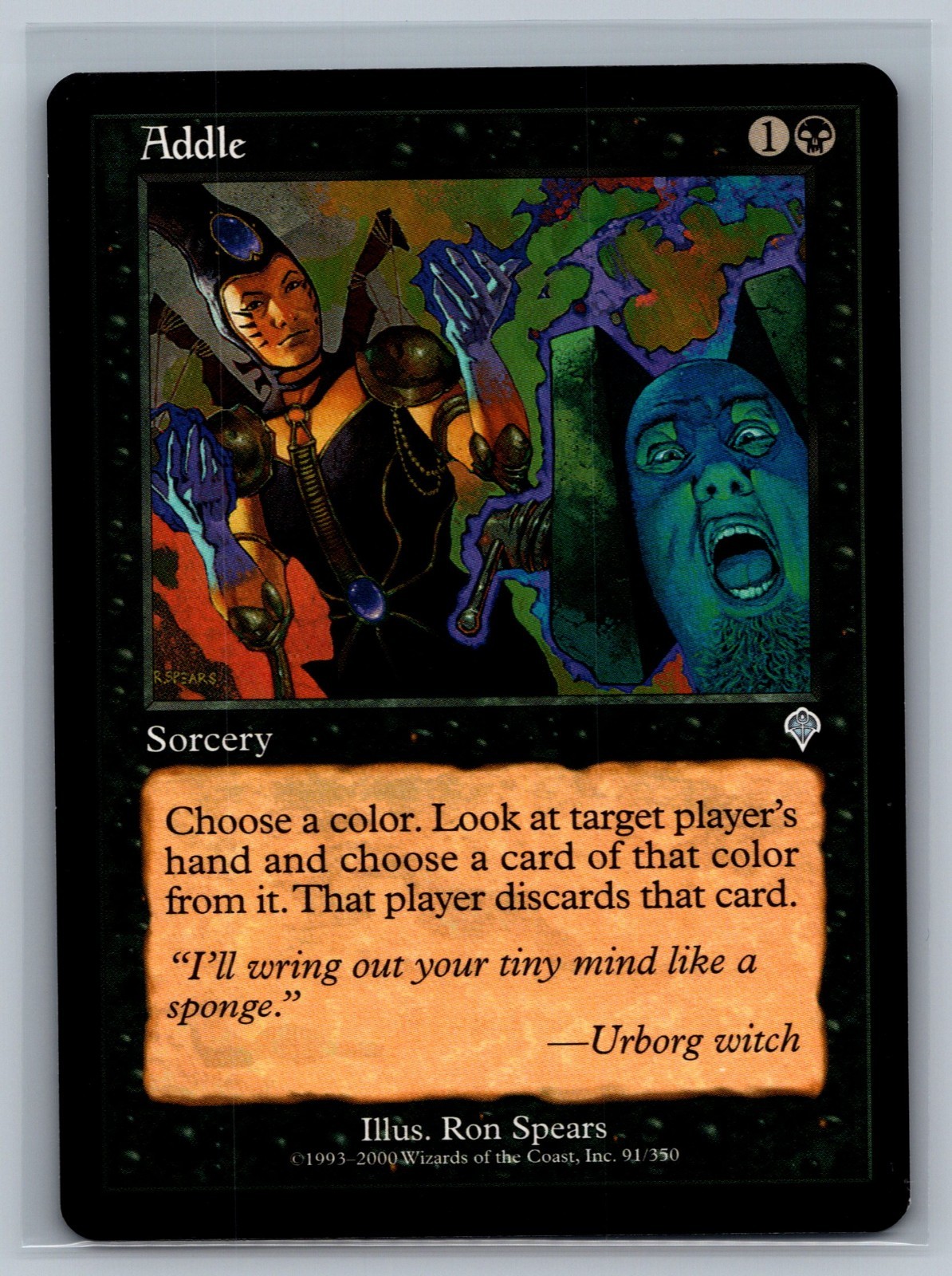 Magic The Gathering Invasion Addle #91/350 MTG TCG CCG