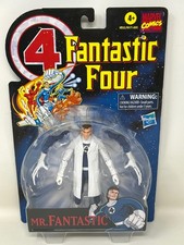 Hasbro Marvel Legends Series Retro Fantastic Four Mr. Fantastic 6-inch Action Fi