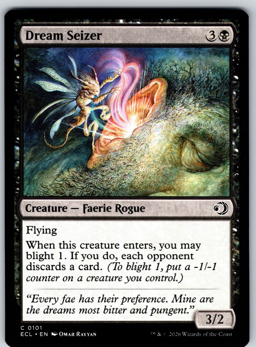 Dream Seizer 101 ECL Lorwyn Eclipsed NM