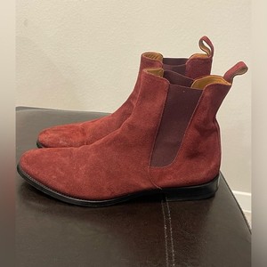 ORO Los Angeles Tan Suede Jodhpur Boots Red Bottoms Made in Spain Mens 7 THE BEIGE KRIS JODHPUR BOOTS | ORO Los Angeles main image 4