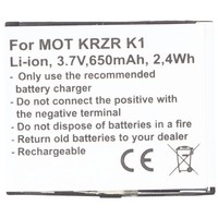 Akku Passend FüR Motorola V1150, Svlr L2, Rokr Z6, Rizr Z3, Krzr K1, Svlr L6 Akk