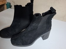 SUPER!!! Topshop Stiefelette Damen Ankle Boots Booties Gr. EU38 Schwarz KLR2/B4