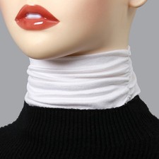 Muslim Women Fake collar Wrinkle Half-Top Collar Cover Tops Islamic Neck Cover