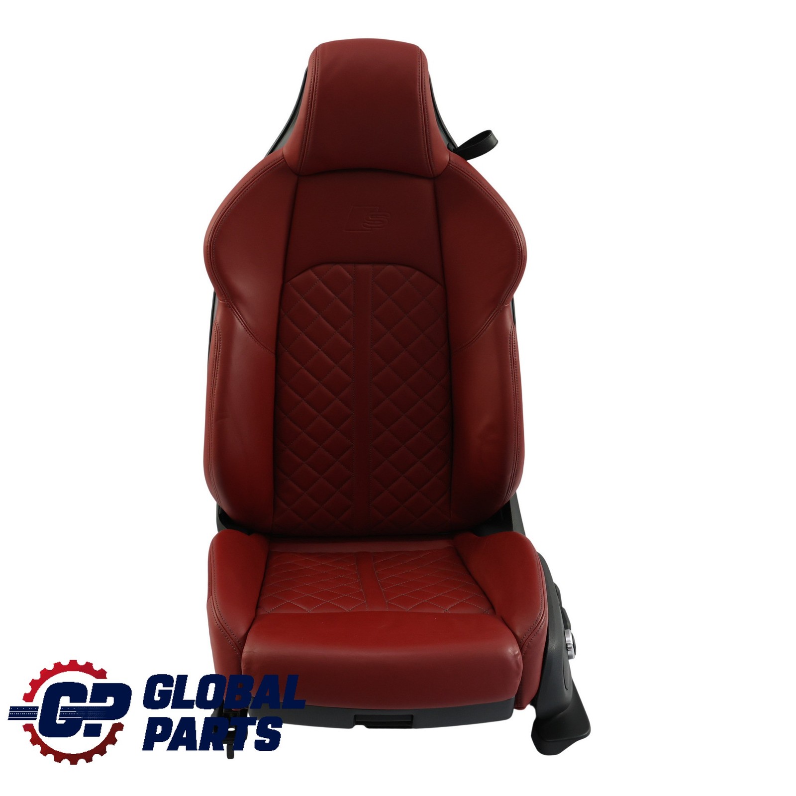 Audi S5 F5 Sedile Ant. Sport Riscaldato Elettr. Massaggio Pelle Sx Rosso Magma