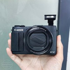 Canon PowerShot G1 X Mark II Flip Touch Screen Compact Digital Camera with Flash
